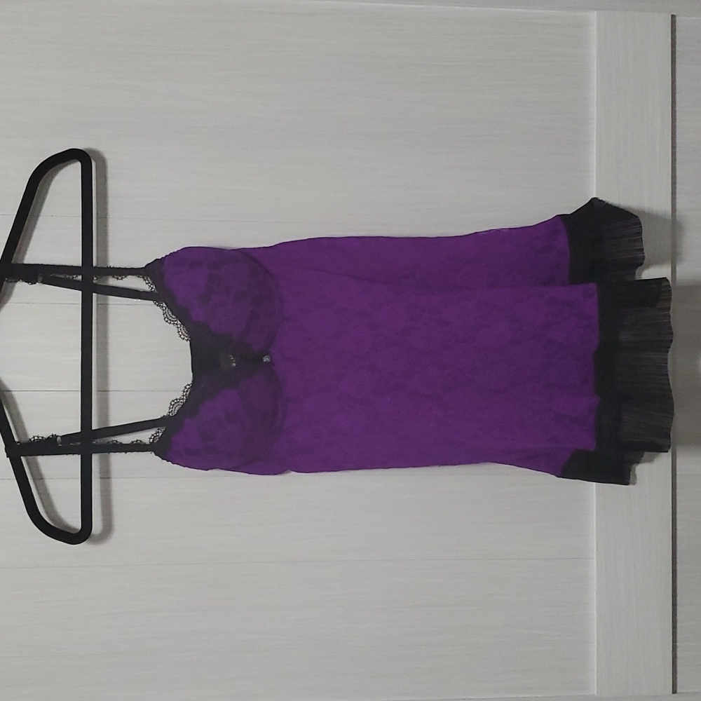 Seductivewear purple lingerie sz M